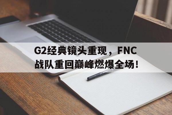 华体会中国-G2经典镜头重现，FNC战队重回巅峰燃爆全场！